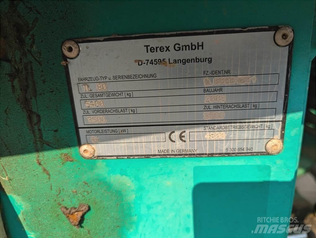 Terex TL 80 Chargeuse sur pneus