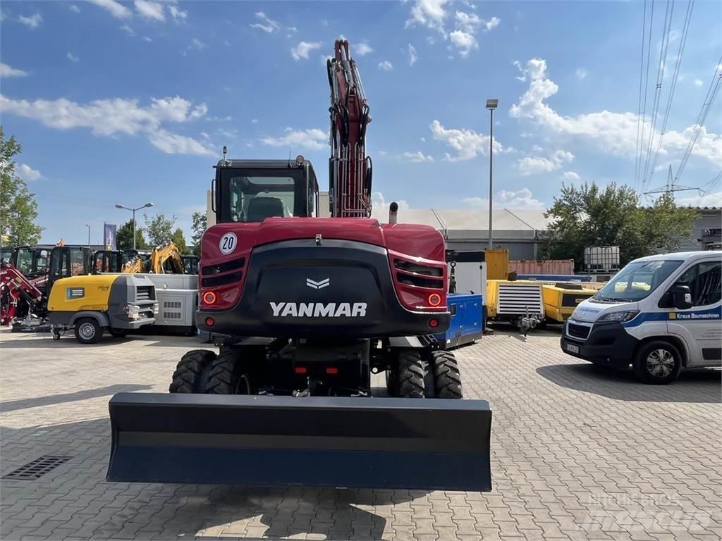 Yanmar B110W Pelle sur pneus