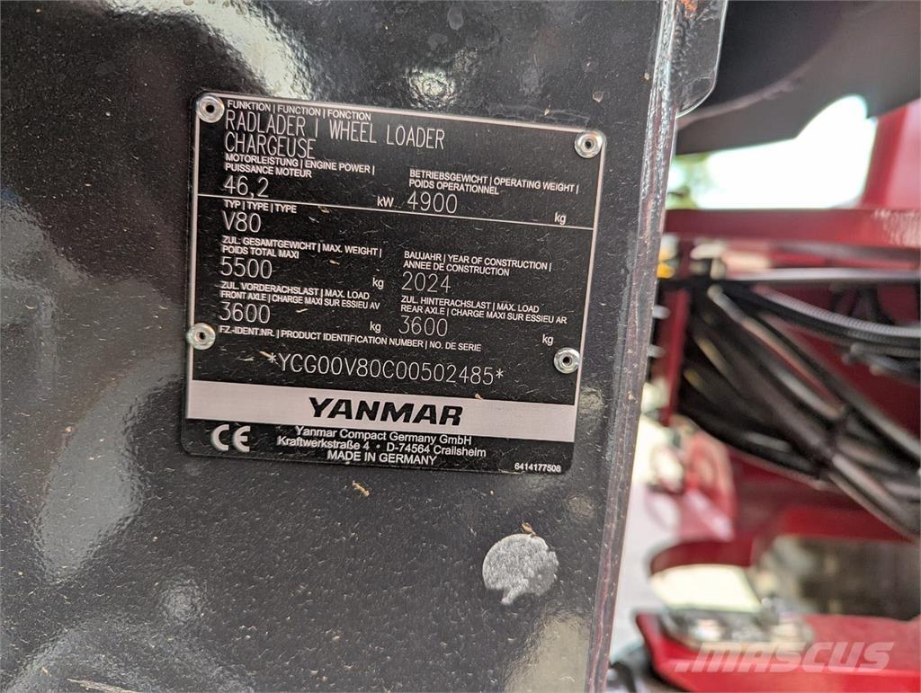Yanmar V 80 Mini pelle < 7t