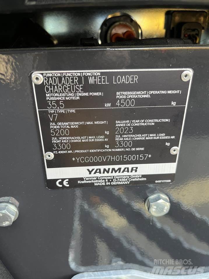 Yanmar V7 Chargeuse sur pneus