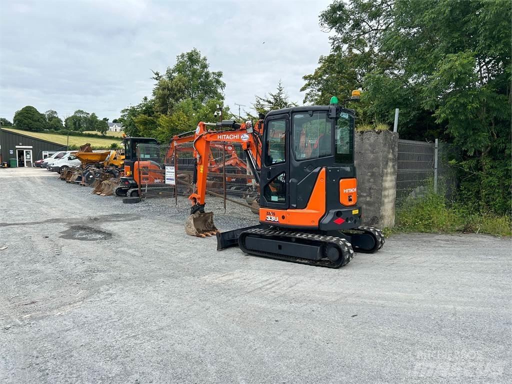 Hitachi Zx33U-5 Pelle sur chenilles
