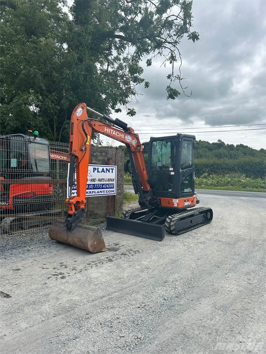 Hitachi ZX38U-6 Pelle sur chenilles