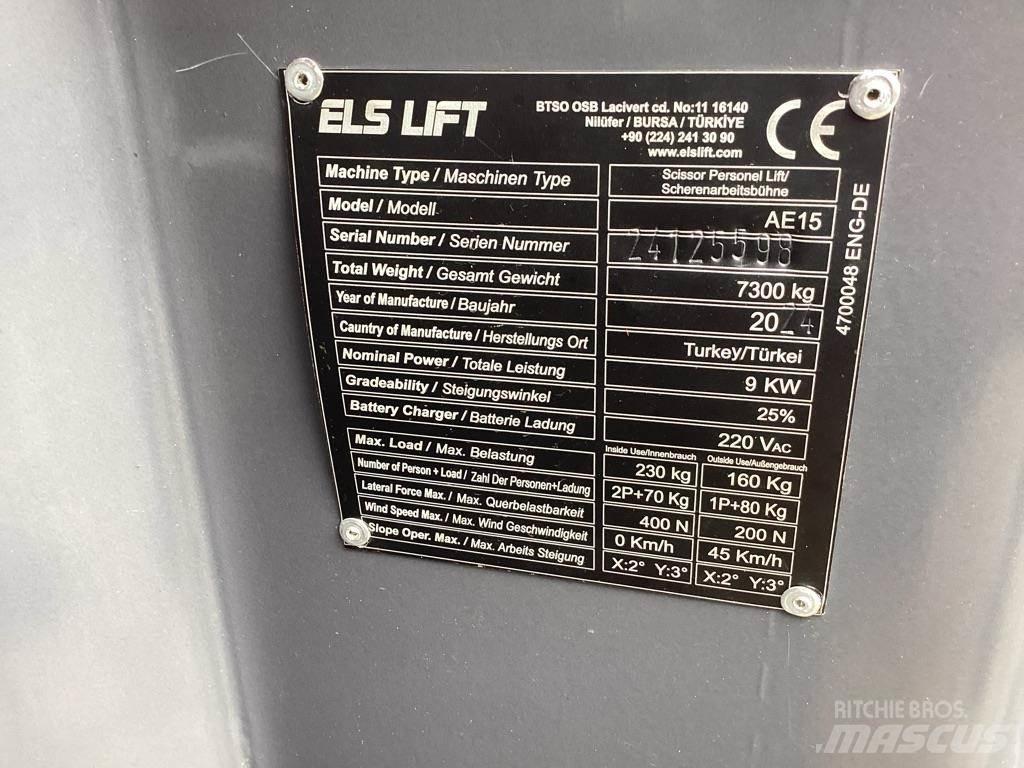 ELS LIFT AE15 Nacelles articulées