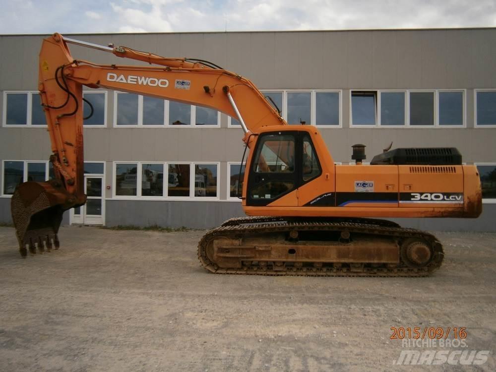Daewoo SOLAR 340LCV Pelle sur chenilles