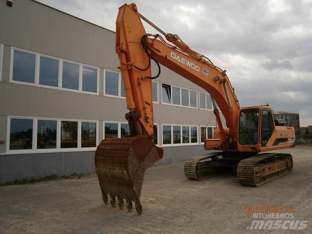 Daewoo SOLAR 340LCV Pelle sur chenilles
