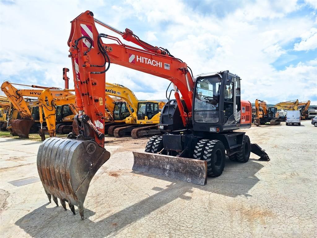 Hitachi ZX140W-3 Pelle sur pneus