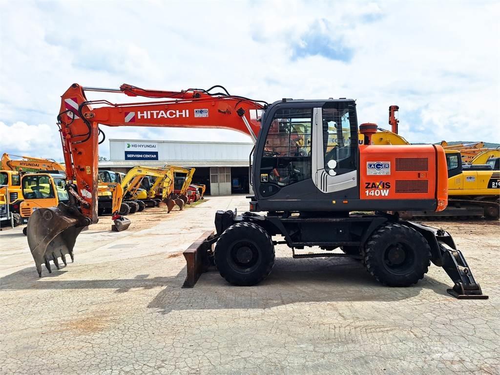 Hitachi ZX140W-3 Pelle sur pneus