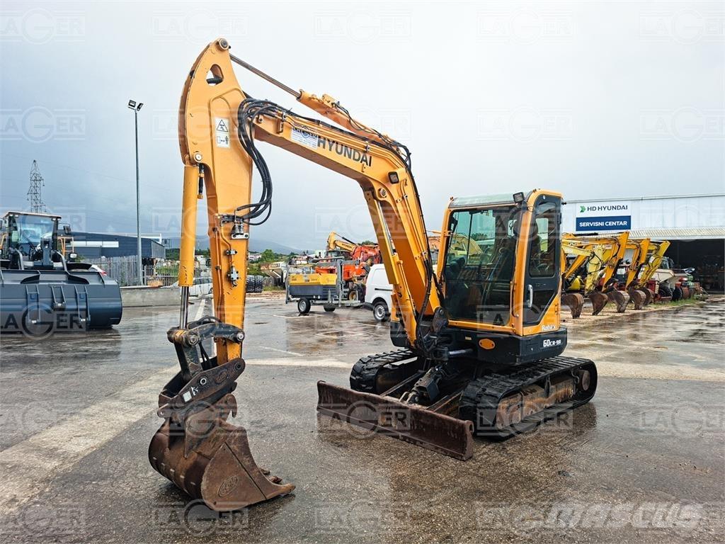 Hyundai 60CR-9A Mini pelle < 7t