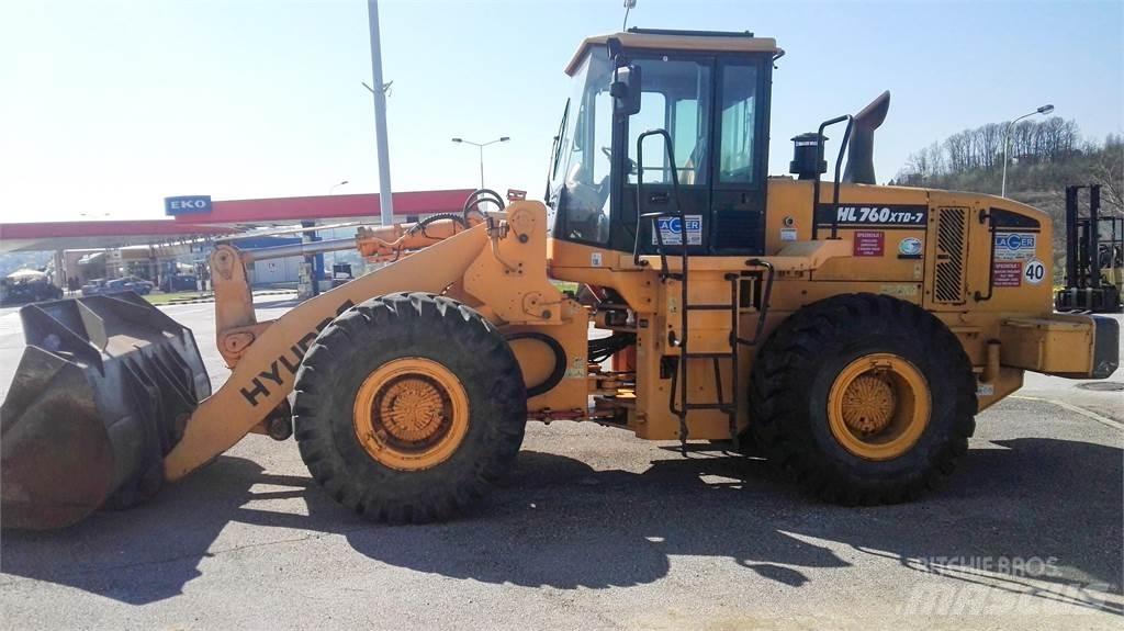 Hyundai HL760XTD-7 Chargeuse sur pneus
