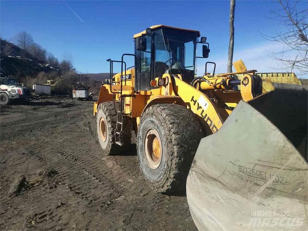 Hyundai HL770-7 Chargeuse sur pneus
