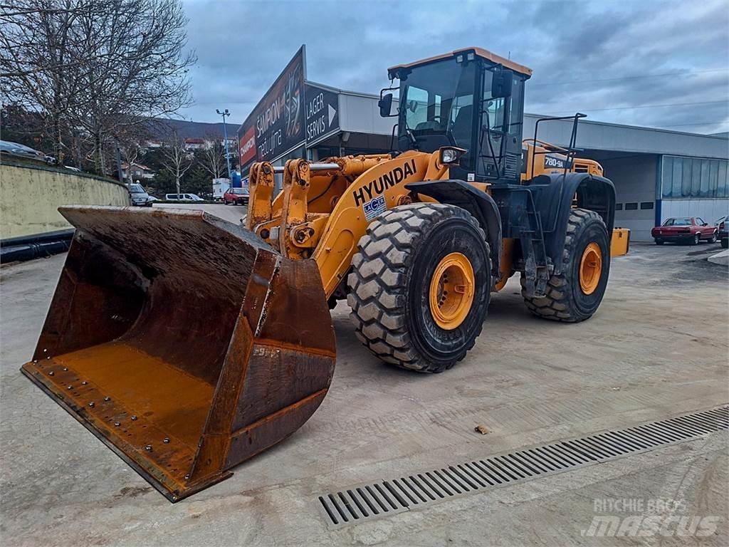 Hyundai HL780-9A Chargeuse sur pneus