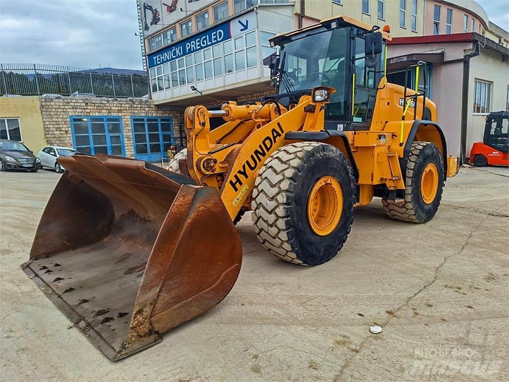 Hyundai HL960 Chargeuse sur pneus