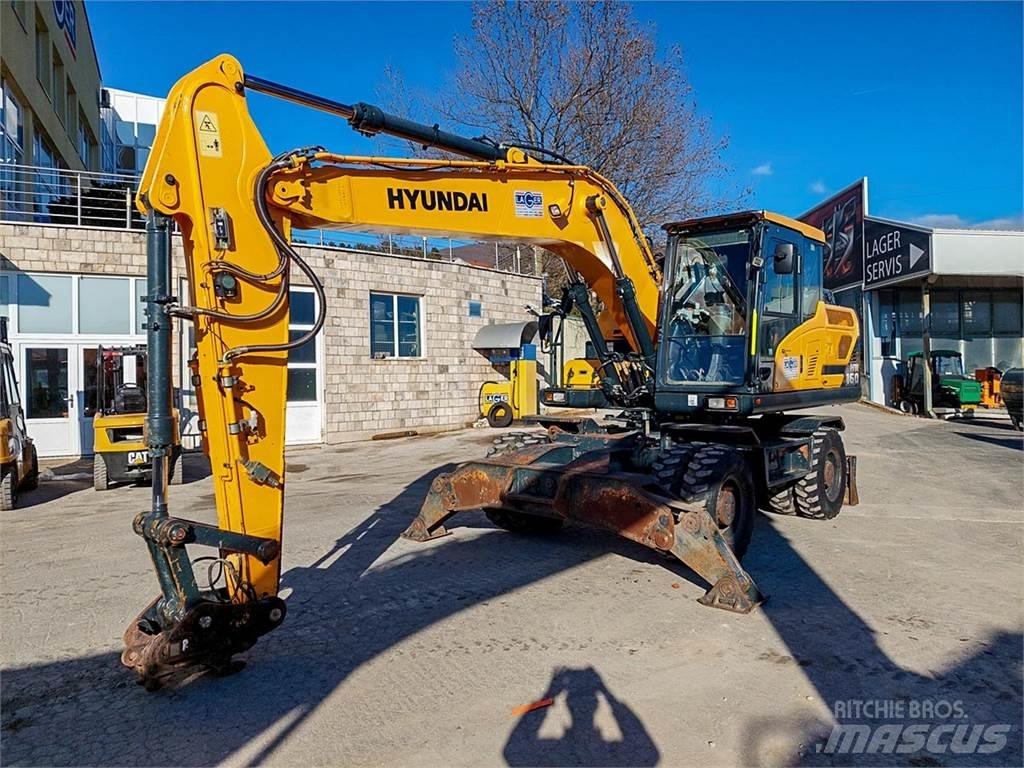 Hyundai HW160 Pelle sur pneus