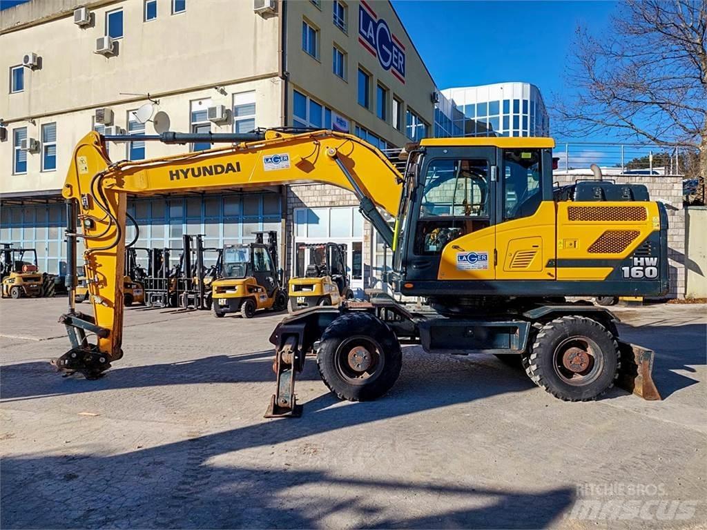 Hyundai HW160 Pelle sur pneus