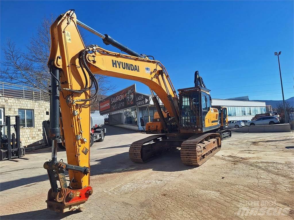 Hyundai HX300NL Pelle sur chenilles
