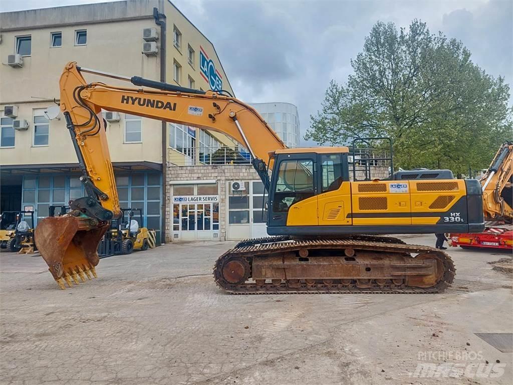 Hyundai HX330L Pelle sur chenilles