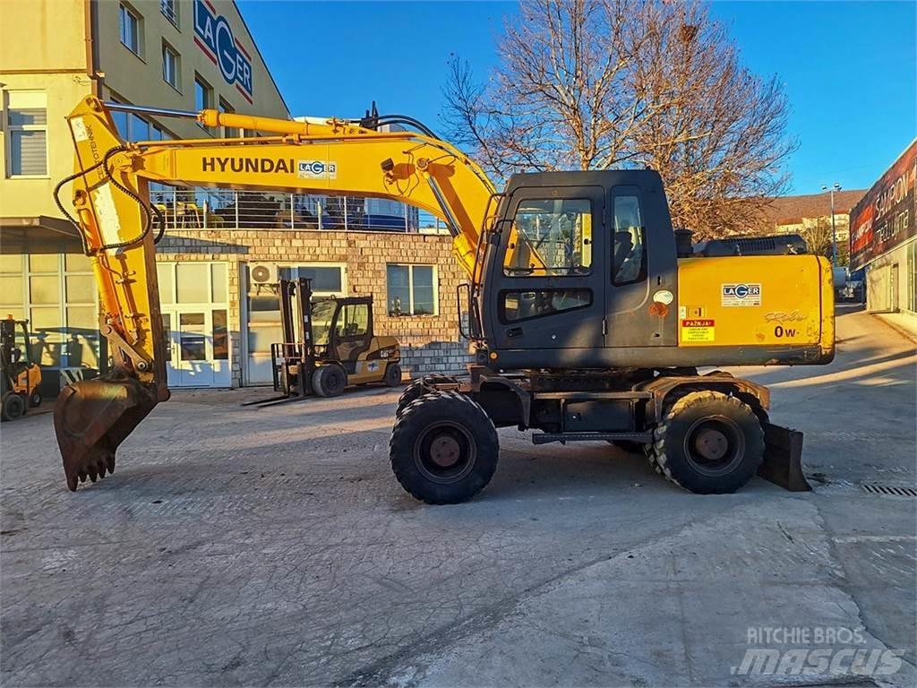 Hyundai R170W-7A Pelle sur pneus