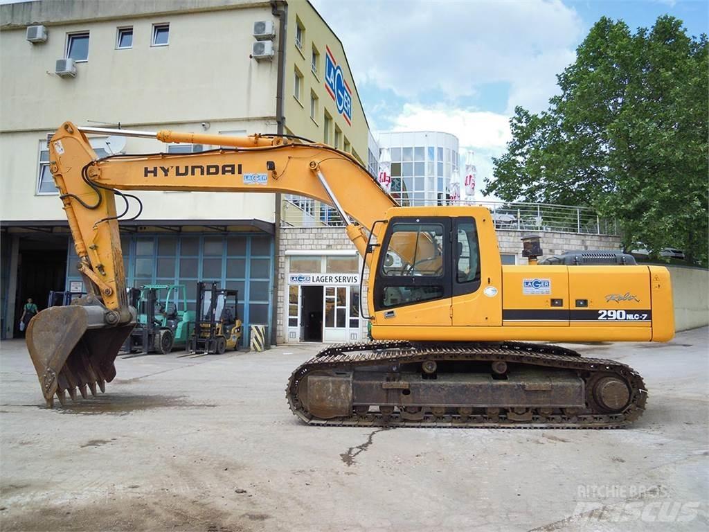 Hyundai R290NLC-7 Pelle sur chenilles