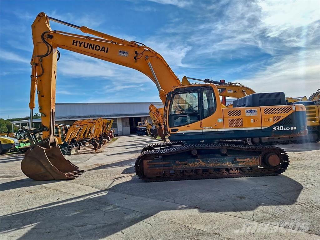 Hyundai R330LC-9A Pelle sur chenilles