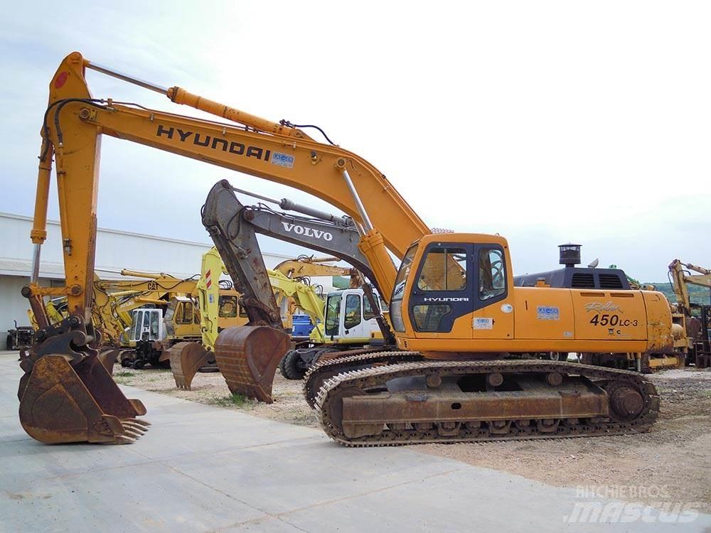 Hyundai R450LC-3 Pelle sur chenilles