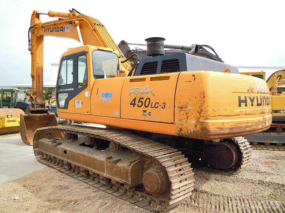 Hyundai R450LC-3 Pelle sur chenilles