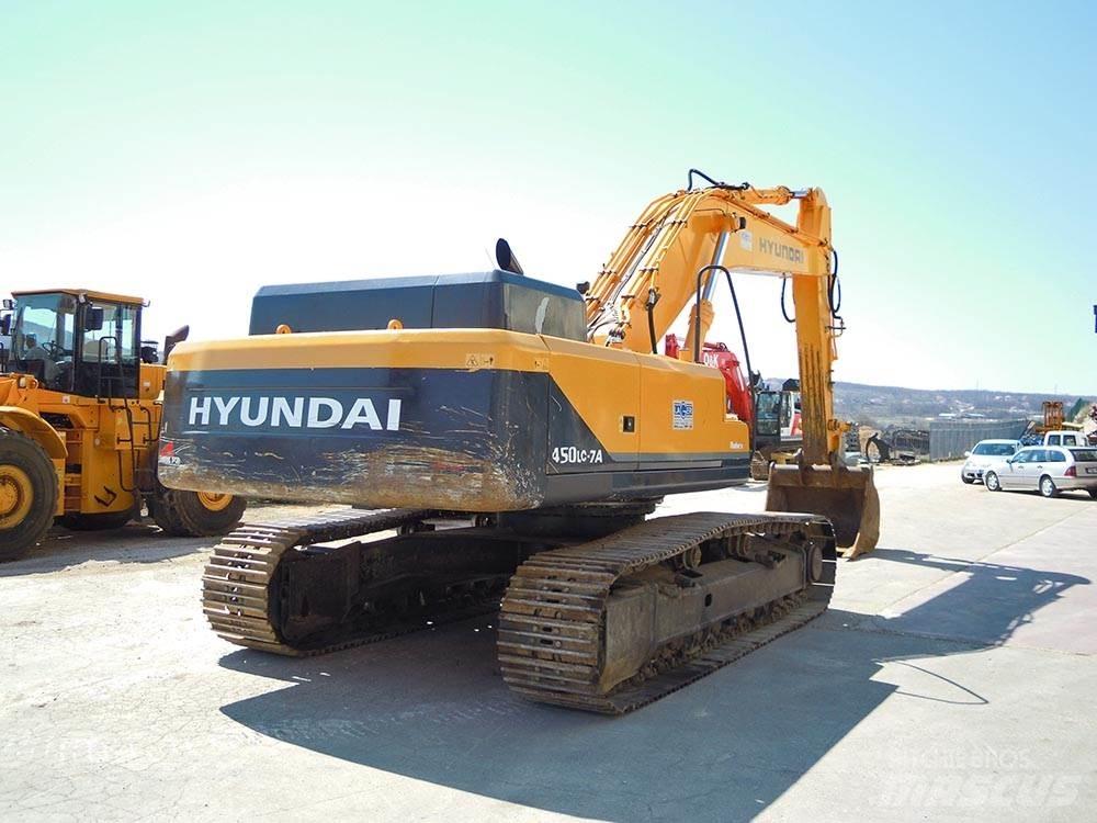 Hyundai R450LC-7A Pelle sur chenilles