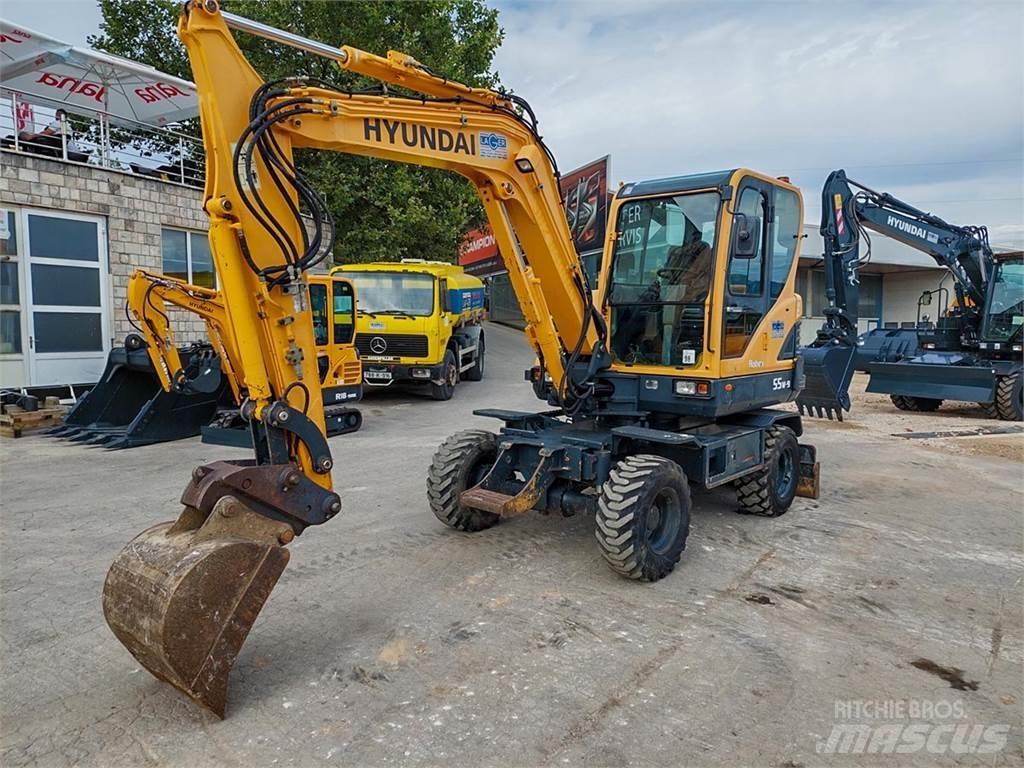 Hyundai R55W-9 Mini pelle < 7t