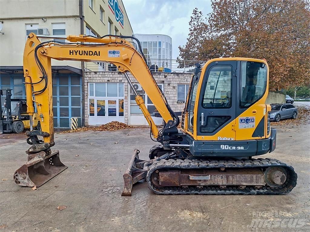 Hyundai R80CR-9A Mini pelle < 7t
