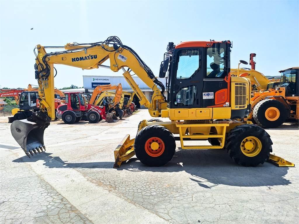 Komatsu PW118MR-8 Pelle sur pneus