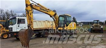 Komatsu PW160-7EO Pelle sur pneus