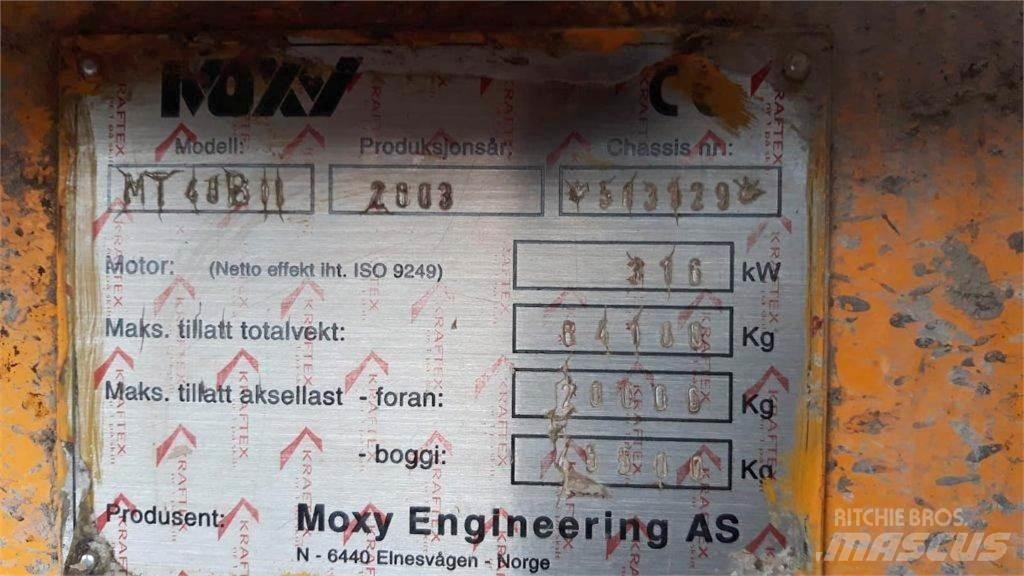 Moxy MT 40B Tombereau articulé