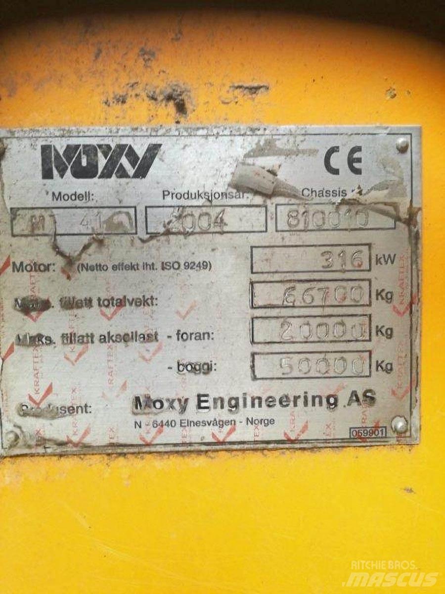 Moxy MT 41 Tombereau articulé