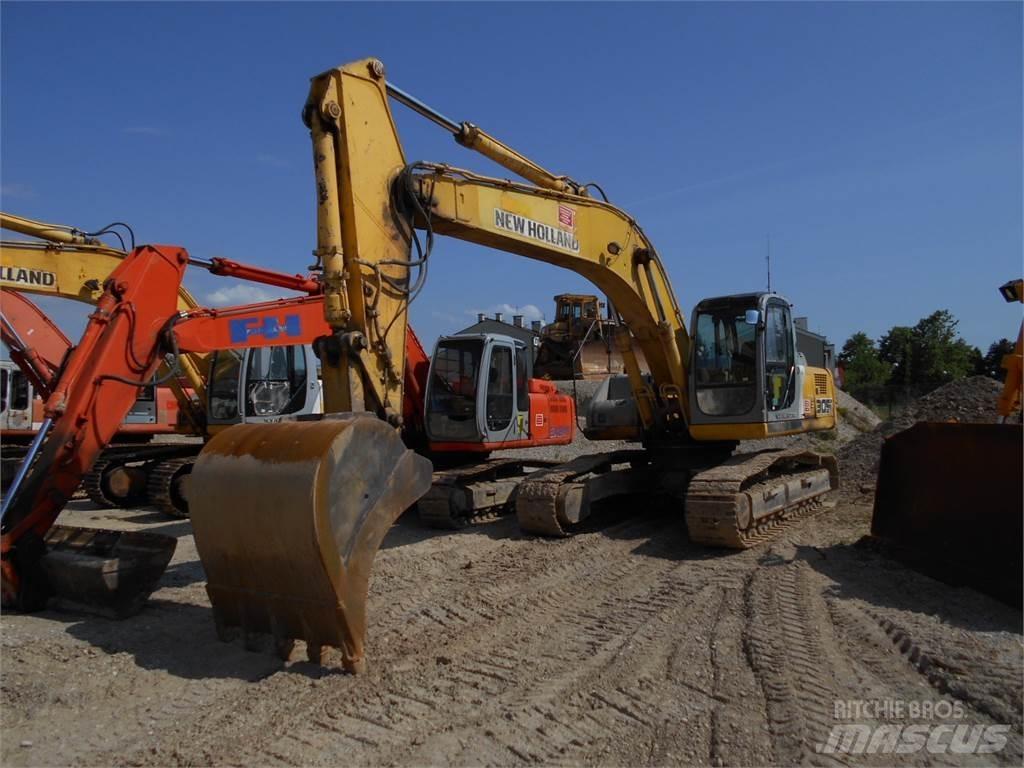 New Holland E 305EL Pelle sur chenilles