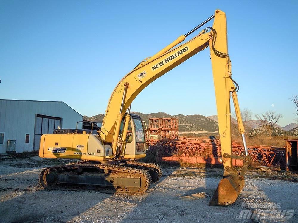 New Holland E215 Pelle sur chenilles
