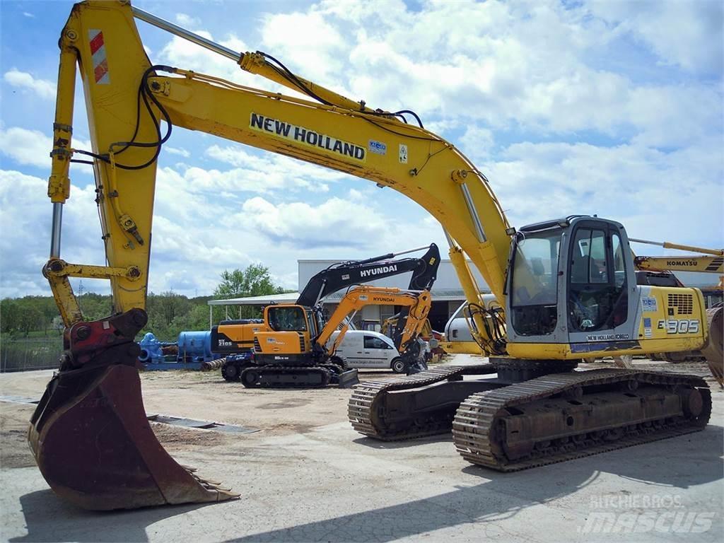 New Holland E305 Pelle sur chenilles