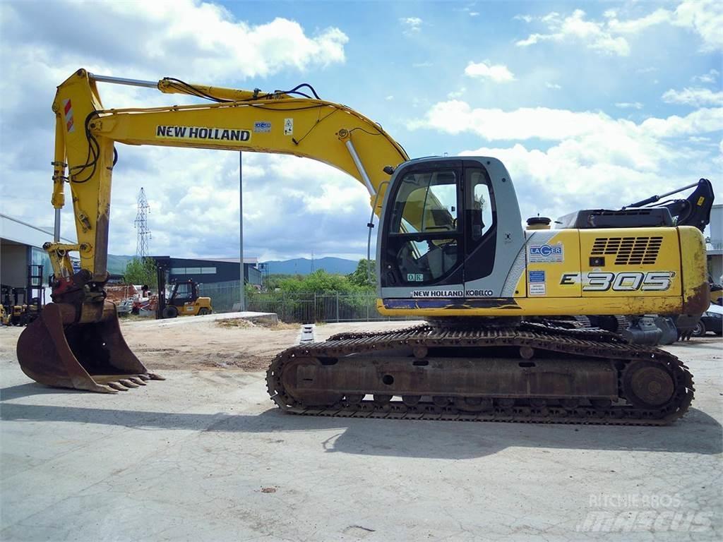 New Holland E305 Pelle sur chenilles