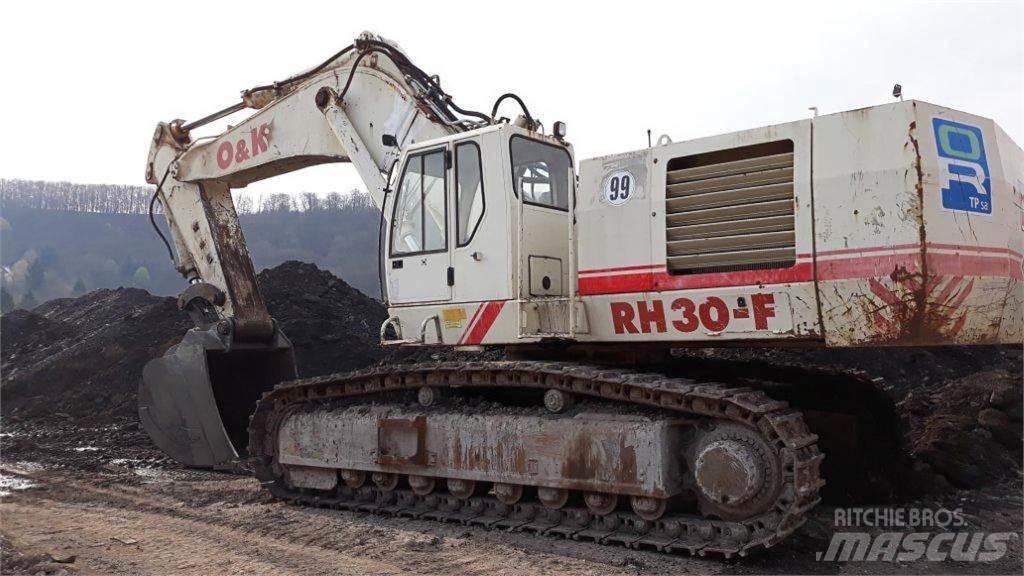 O&K RH30F Pelle sur chenilles