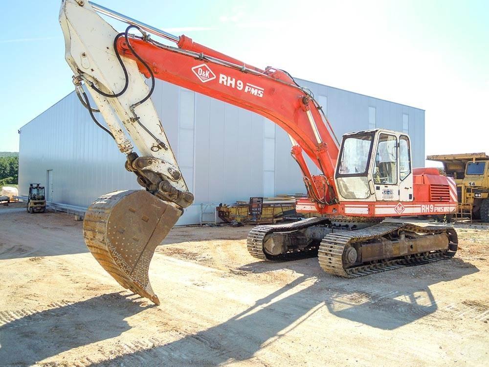 O&K RH9 PMS Pelle sur chenilles