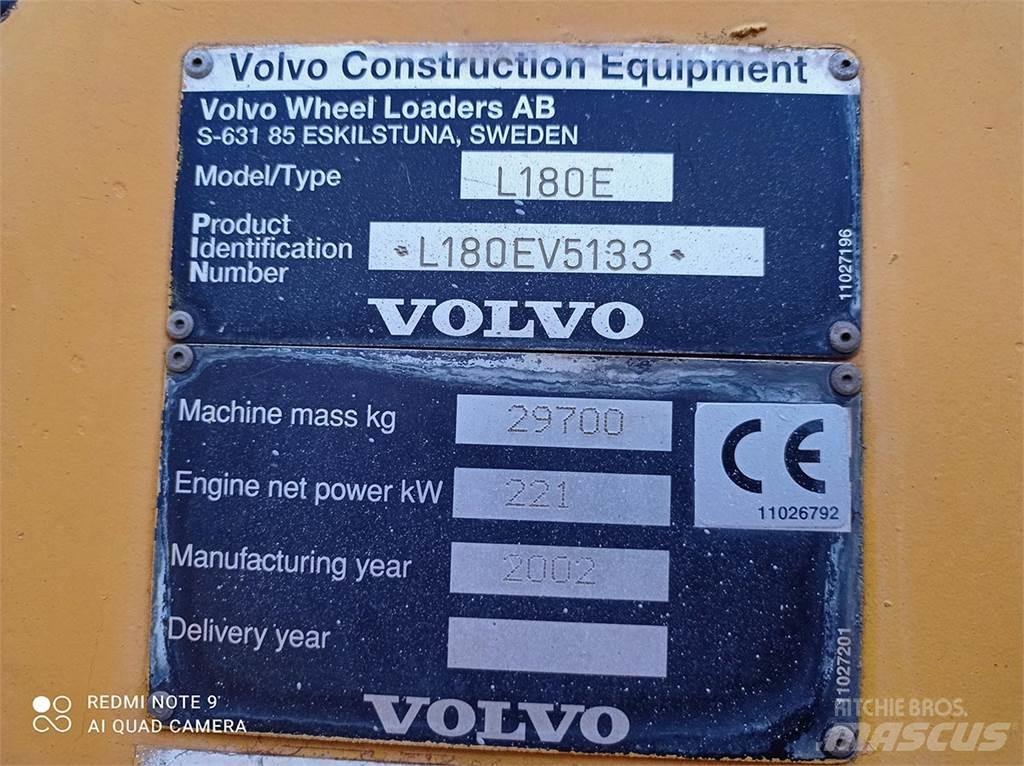 Volvo L180E Chargeuse sur pneus