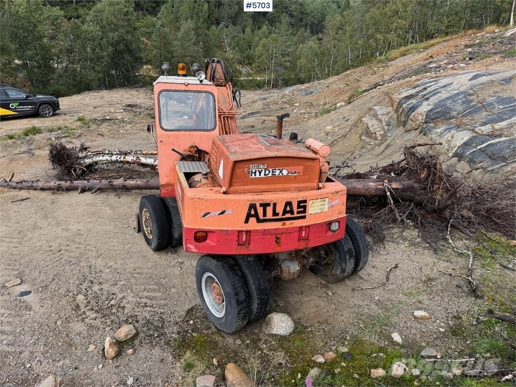 Atlas 1602 D Pelle sur chenilles