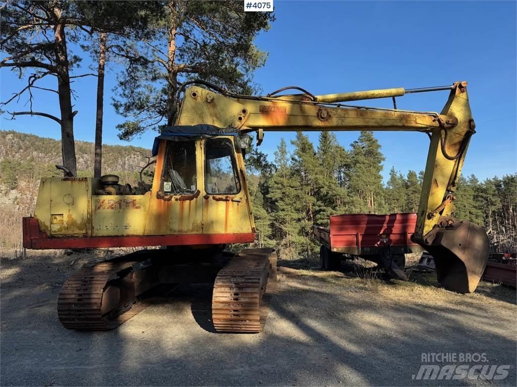 Brøyt X21 TL Pelle sur chenilles