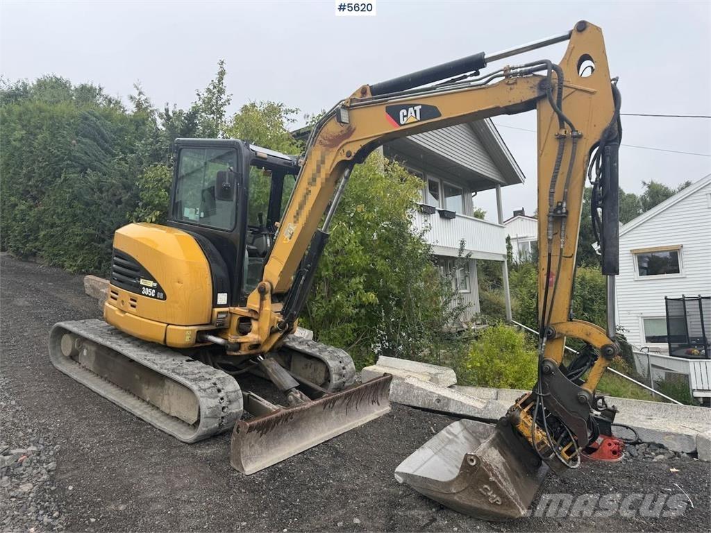 CAT 305 CR Pelle sur chenilles