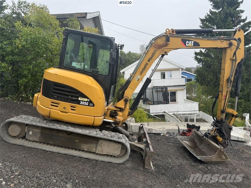 CAT 305 CR Pelle sur chenilles