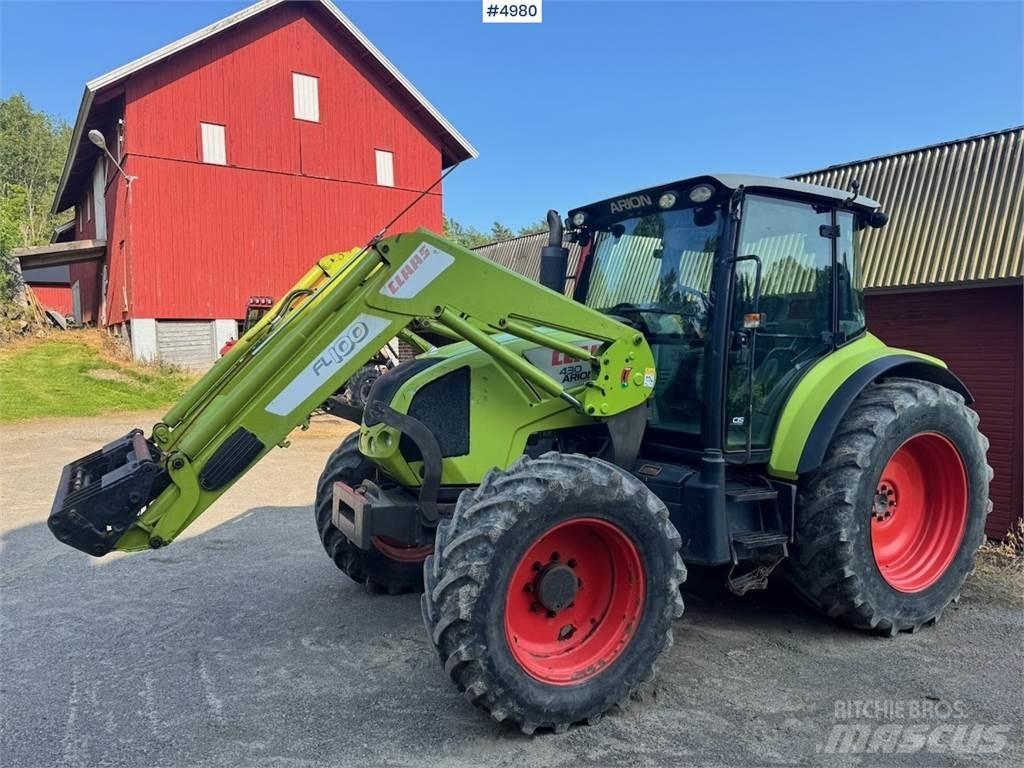 CLAAS Arion 430 Tracteur