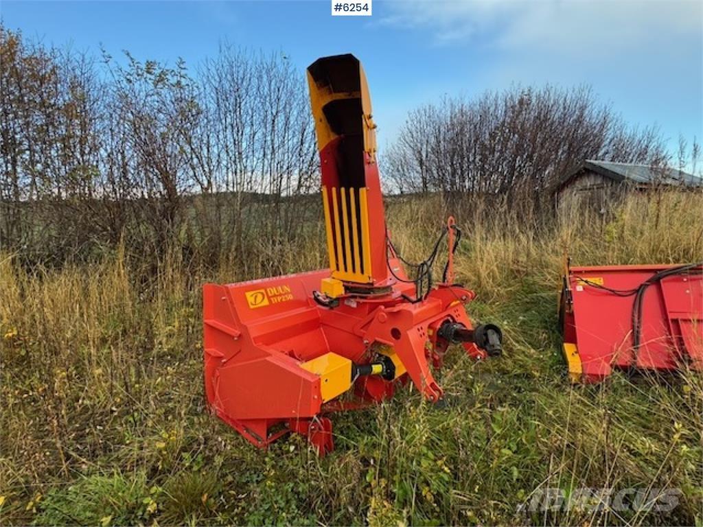 Duun TFP250 Chasse neige
