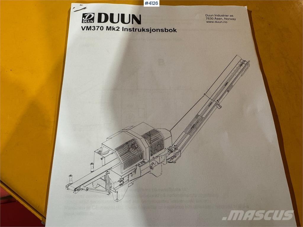 Duun VM370X Autres accessoires pour matériel forestier