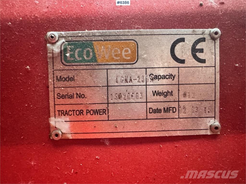  ECOWEE 230 Autres outils de préparation du sol