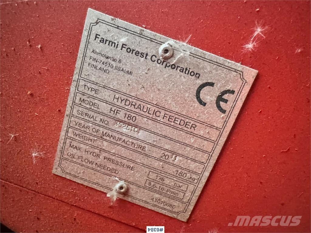 Farmi HF180 Autres outils de préparation du sol