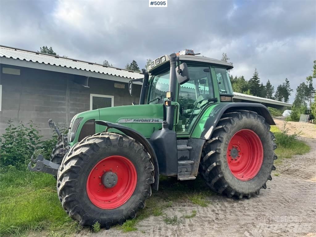 Fendt 716 Vario Tracteur