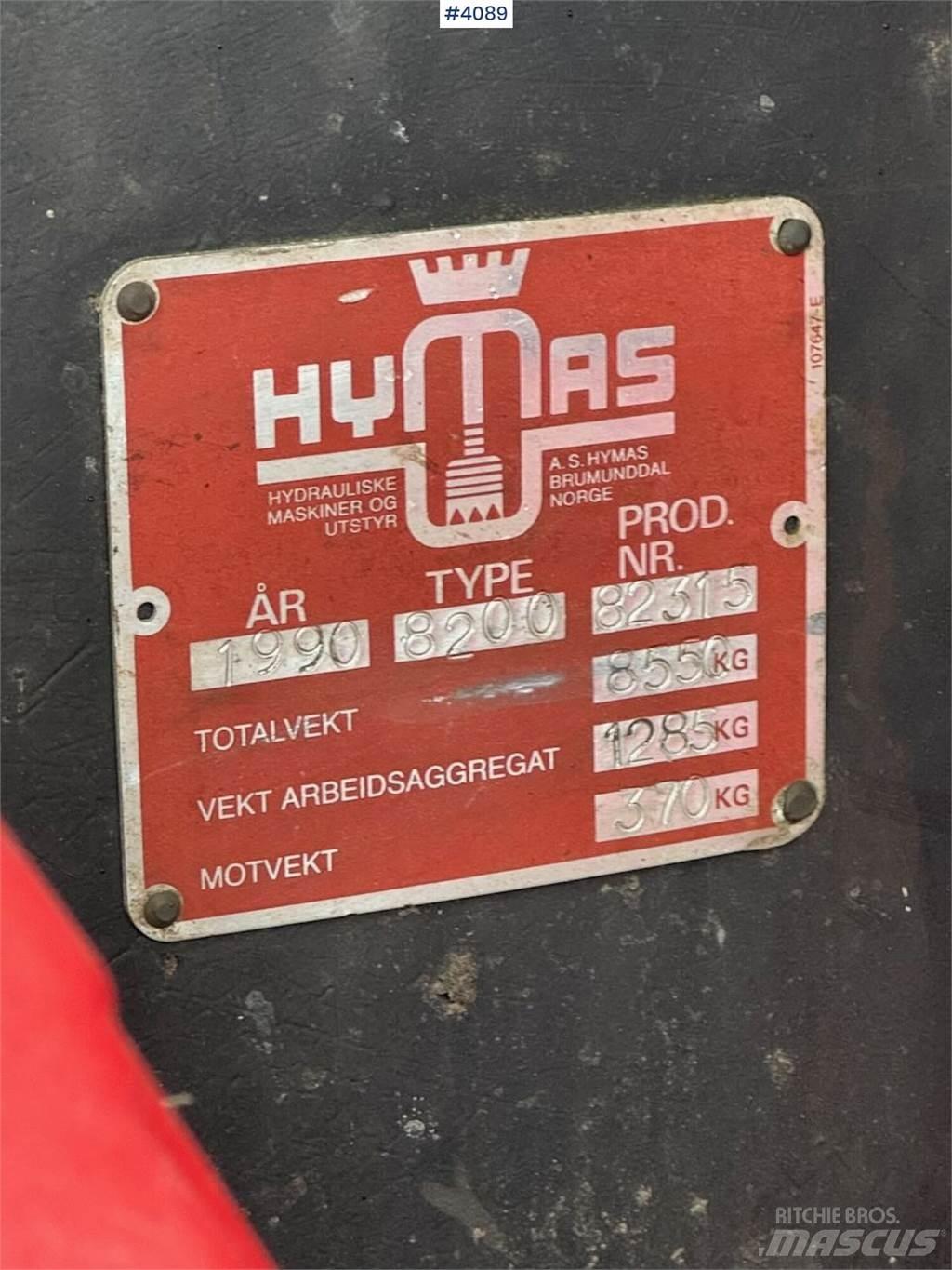 Hymas 8200 Pelle sur chenilles